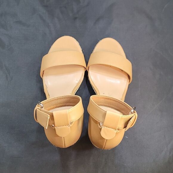 A.NEW DAY WEDGE ESPADRILLE OPEN TOE SANDAL - Picture 4 of 14